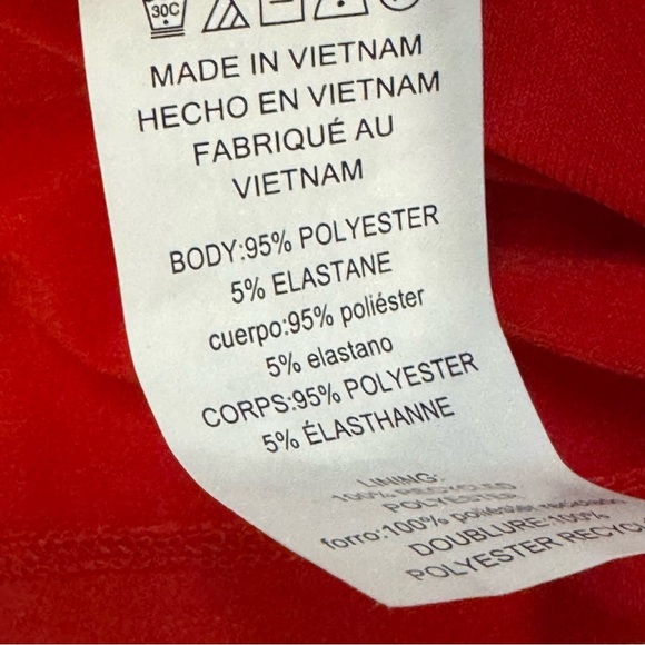 Michael Kors Red Studded Halter Top - Picture 6 of 6